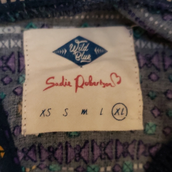 Wild Blue dress by Sadie Robertson - Picture 2 of 7